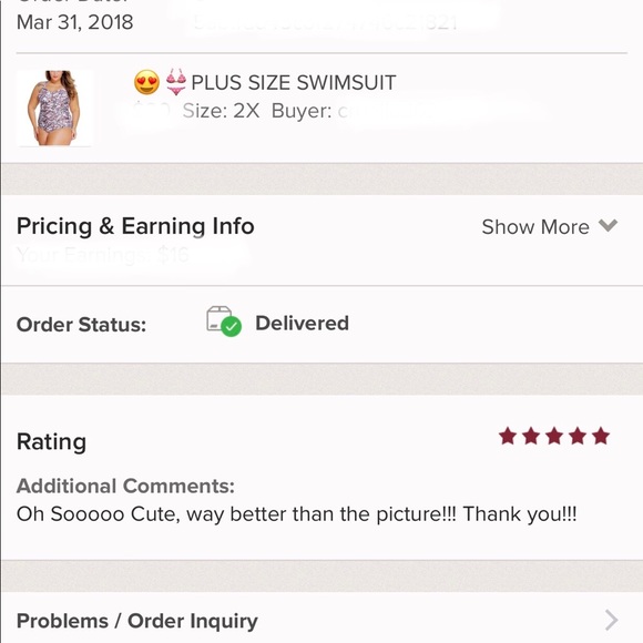 😍👙HOST Pick Plus size swim! - Picture 4 of 5